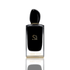 The Giorgio Armani Si Intense Eau de Parfum perfume bottle targets women through unique design