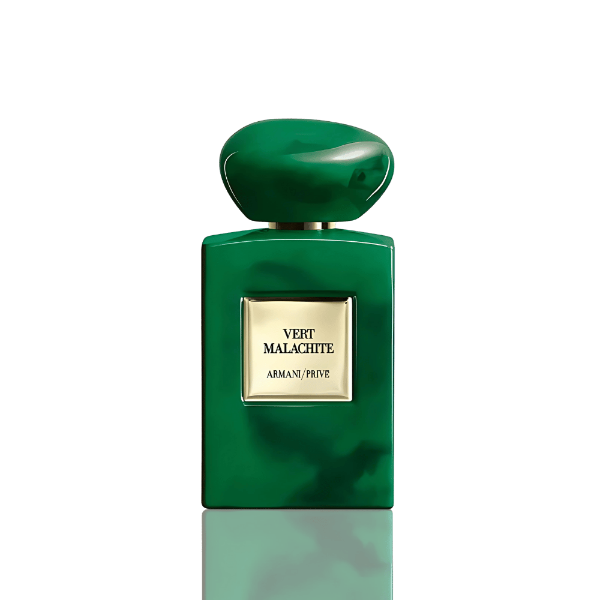 UAE luxury buyers can choose the Giorgio Armani Prive Vert Malachite fragrance bottle as their premium option.