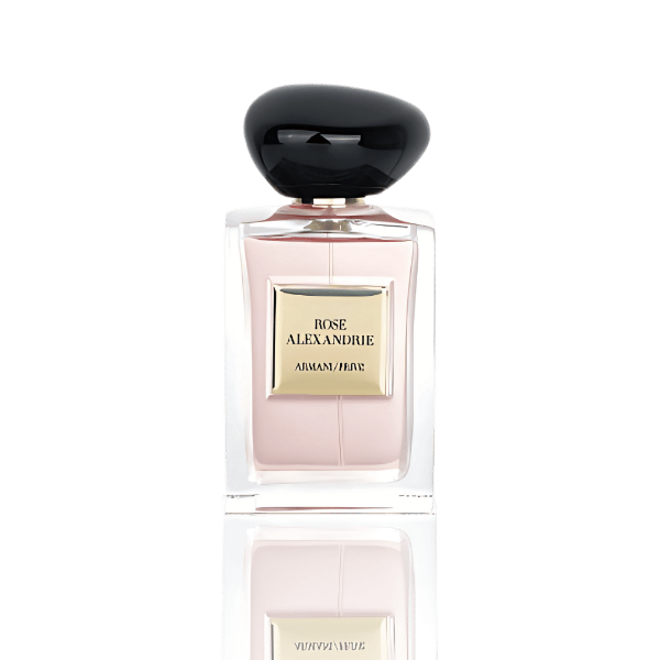 Giorgio Armani Prive Rose Alexandrie Eau de Toilette bottle with floral notes.