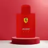 "Fresh woody aromatic men's fragrance by Ferrari"