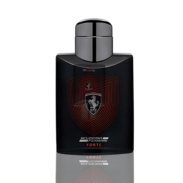 "Oriental fruity fragrance for bold men by Ferrari"