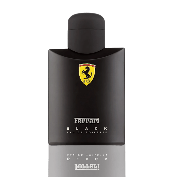 "Ferrari Scuderia Black Eau de Toilette 125mL bottle"