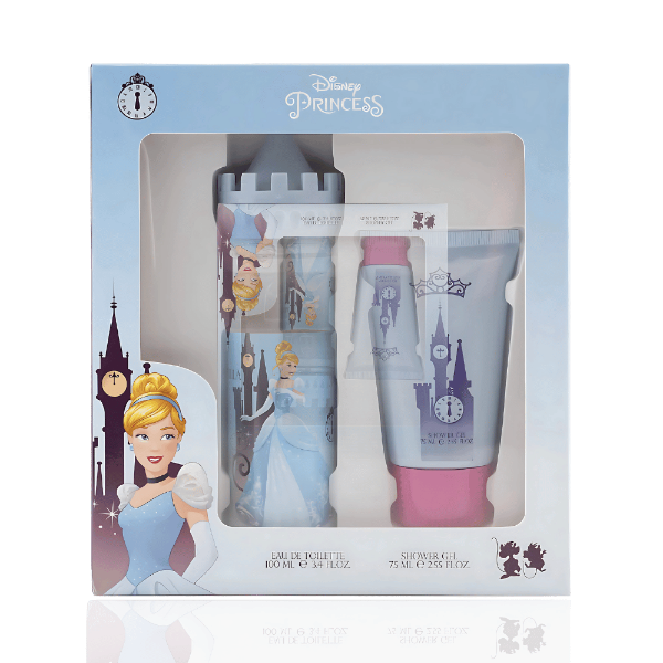 Disney Princess Cinderella Eau de Toilette 100mL Gift Set for Girls