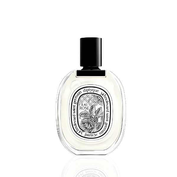 Diptyque Eau Rose – A refreshing floral fruity fragrance with rose.