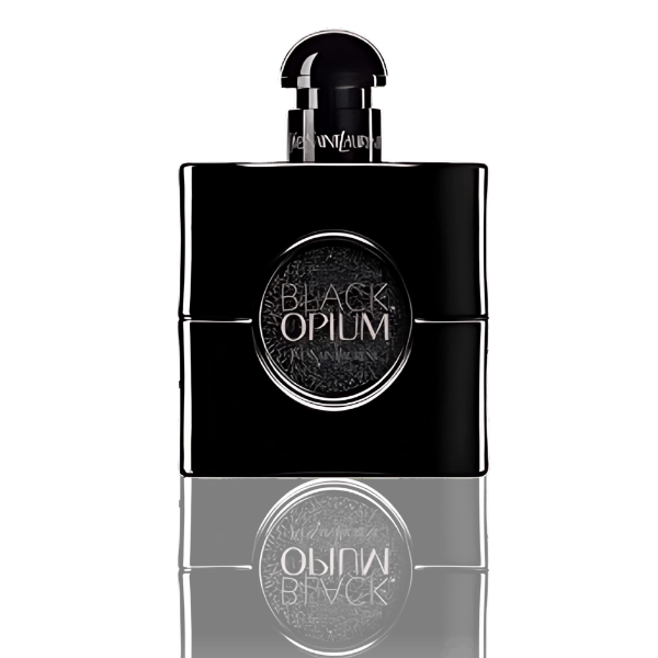 YSL Black Opium Le Parfum – A rich, sweet gourmand fragrance with deep vanilla and coffee.