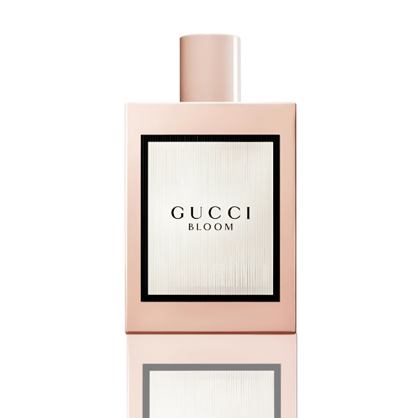 "Gucci Bloom 100mL – Elegant floral notes with Rangoon creeper."