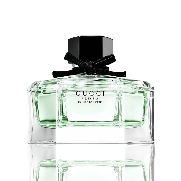 "Gucci Flora Eau de Toilette 75mL bottle for women."