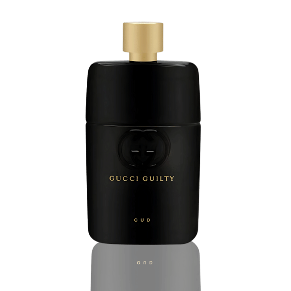 "Gucci Guilty Oud – Rose, oud, and amber fragrance."