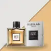 "L'Homme Ideal Eau de Toilette 100mL by Guerlain, a fresh woody fragrance with rosemary and vetiver."