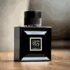 "100mL Guerlain L'Homme Ideal L'Intense Eau de Parfum, a sophisticated scent with tonka bean and sandalwood."