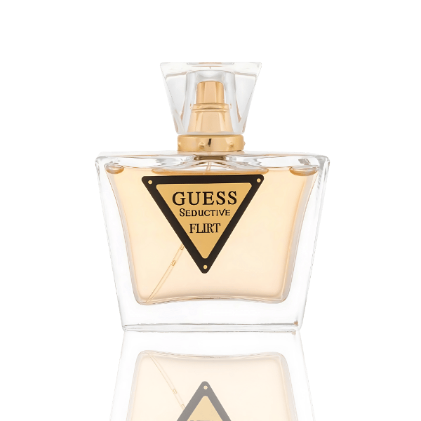 Guess Seductive Flirt EDT 75mL bottle with floral and fruity fragrance.