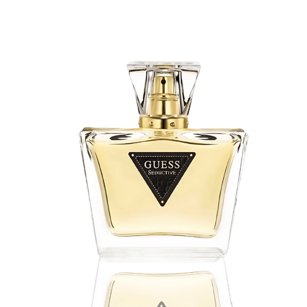 Guess Seductive for Women Eau de Toilette 75mL – fruity floral fragrance with warm vanilla base.