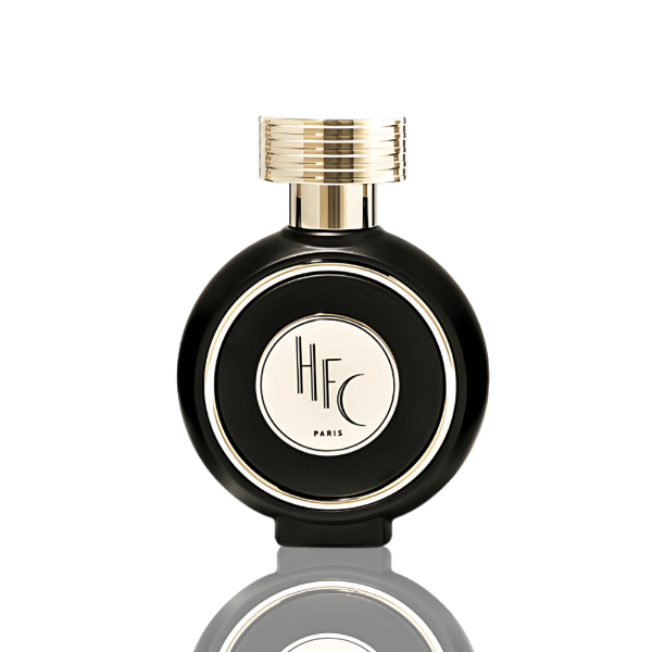 HFC Black Orris for Men Eau de Parfum 75mL, a spicy woody fragrance with citrus and rich spices.