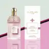 Guerlain Aqua Allegoria Flora Cherrysia, cherry blossom, rose, and woody notes.