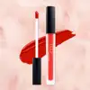 Huda Beauty Liquid Matte Lipstick Alluring shade.