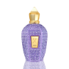 Xerjoff Purple Accento with amber, floral, and oud notes.