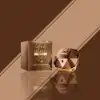 Elegant gold and amber bottle layout of Lady Million Prive EDP for ladies