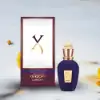 Luxurious unisex fragrance Soprano featuring freesia, oud, and leather.