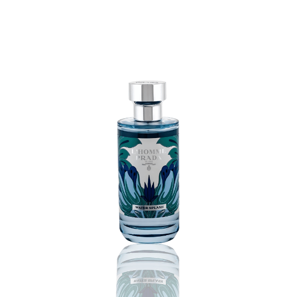 Prada L'Homme Water Splash – Refreshing Woody Spicy Fragrance for Men