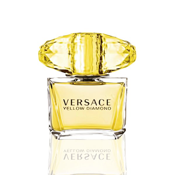 Versace gift set featuring Yellow Diamond fragrance.