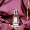 Close-up view of Countess Dorothea perfume packaging that has luxurious features